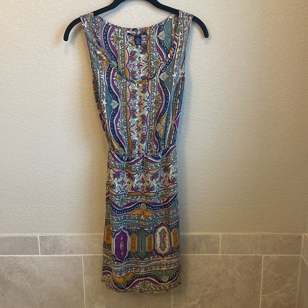 Lucky Brand Paisley Sleeveless Sundress